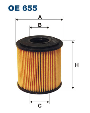 Filtr oleju FILTRON OE655