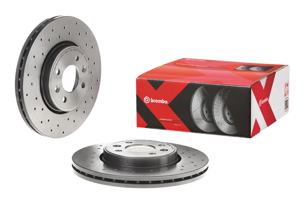 Tarcza hamulcowa BREMBO 09.8137.2X