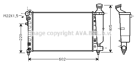 Chłodnica AVA QUALITY COOLING PEA2216