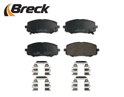 Klocki hamulcowe BRECK 24910 00 702 00