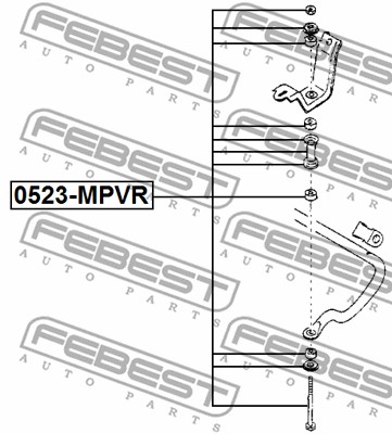Łącznik stabilizatora FEBEST 0523-MPVR
