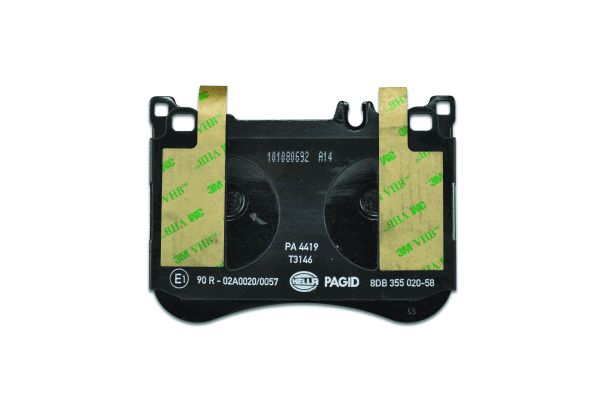 Klocki hamulcowe HELLA 8DB 355 020-581
