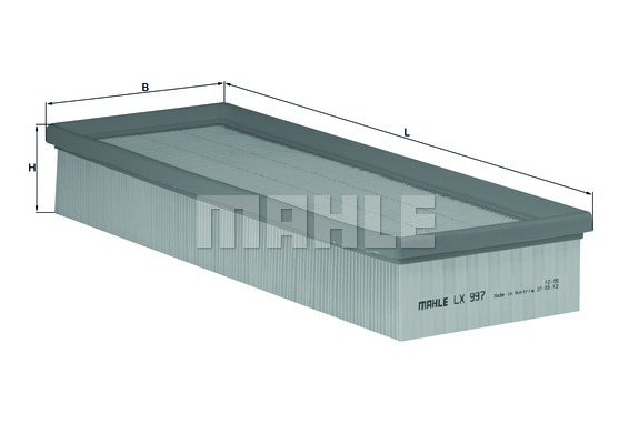Filtr powietrza MAHLE LX 997