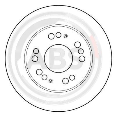 Tarcza hamulcowa A.B.S. 16501