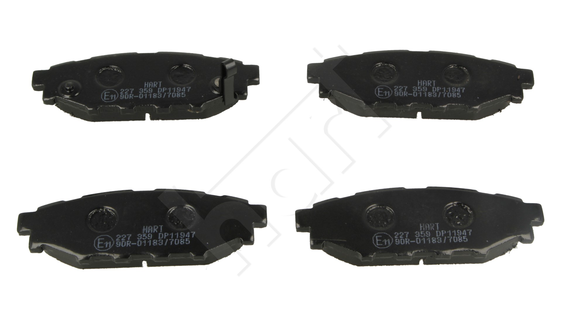 Klocki hamulcowe HART 227 359
