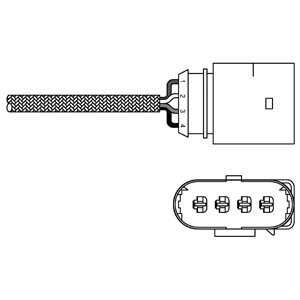 Sonda lambda DELPHI ES20286-12B1