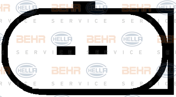 Kompresor klimatyzacji BEHR HELLA SERVICE 8FK 351 127-381