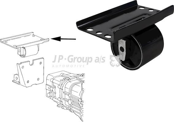 Poduszka skrzyni biegów JP GROUP 1132400900