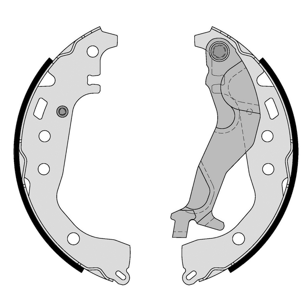 Zestaw szczęk hamulcowych BREMBO S 83 574