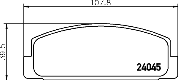 Klocki hamulcowe HELLA 8DB 355 011-131