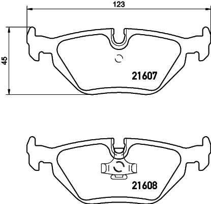 Klocki hamulcowe HELLA 8DB 355 007-511