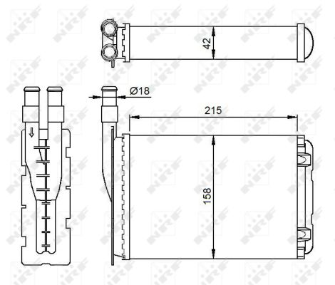 Nagrzewnica NRF 507339