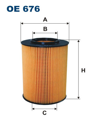 Filtr oleju FILTRON OE676