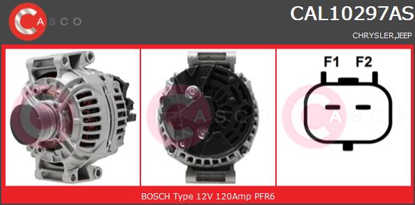 Alternator CASCO CAL10297AS