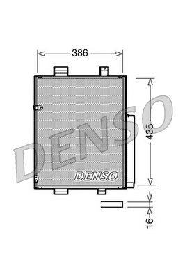 Skraplacz klimatyzacji DENSO DCN35001