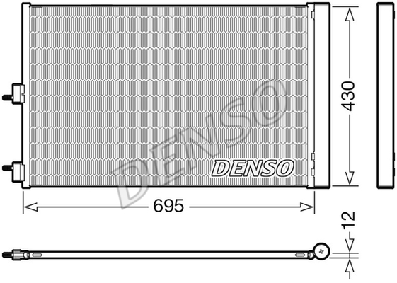 Skraplacz klimatyzacji DENSO DCN17061