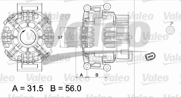Alternator VALEO 437430
