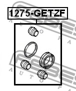 Zestaw naprawczy zacisku FEBEST 1275-GETZF