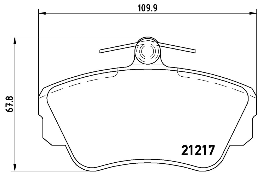 Klocki hamulcowe BREMBO P 86 010