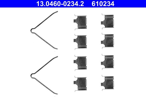 Zestaw akcesoriów montażowych  klocków hamulcowych ATE 13.0460-0234.2