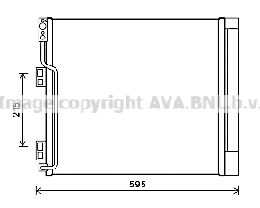 Skraplacz klimatyzacji AVA QUALITY COOLING DN5355D