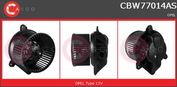Wentylator wnętrza CASCO CBW77014AS