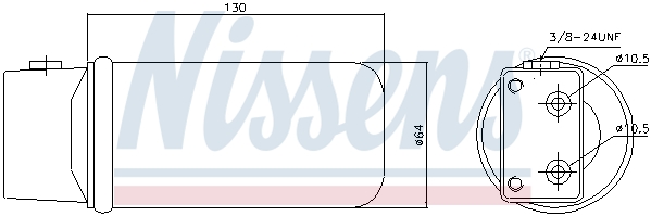 Osuszacz klimatyzacji NISSENS 95043