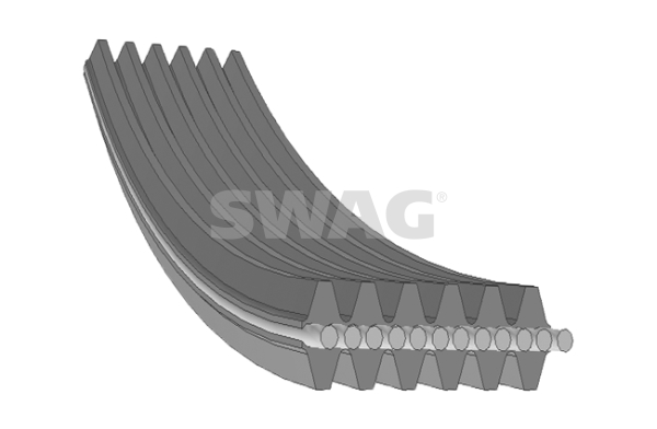 Pasek klinowy wielorowkowy SWAG 30 93 4460