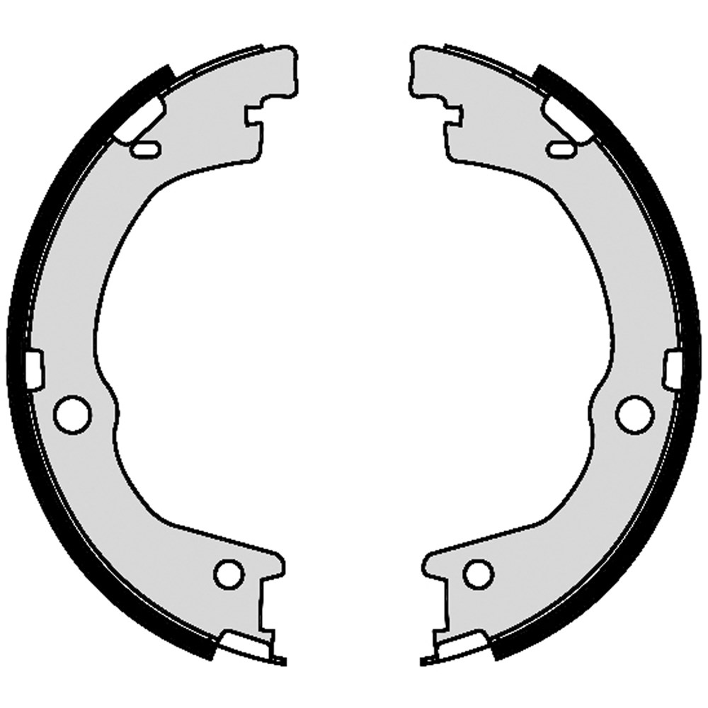 Zestaw szczęk hamulcowych BREMBO S 30 533