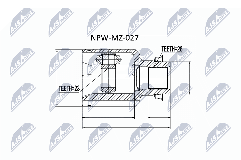 Talerz sprężyny NTY AD-TY-075