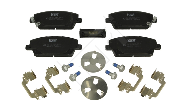 Klocki hamulcowe HART 260 757