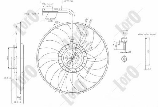Wentylator ABAKUS 003-014-0001