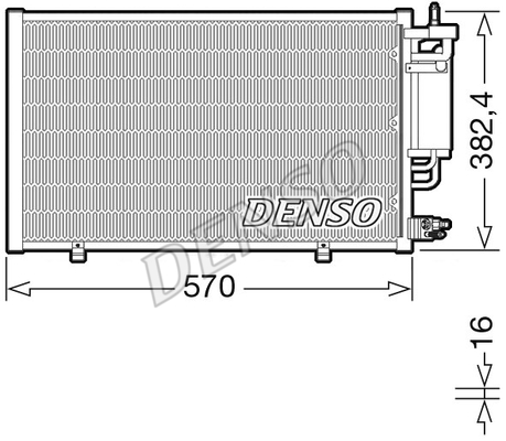 Skraplacz klimatyzacji DENSO DCN10051