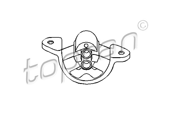 Poduszka silnika TOPRAN 201 392