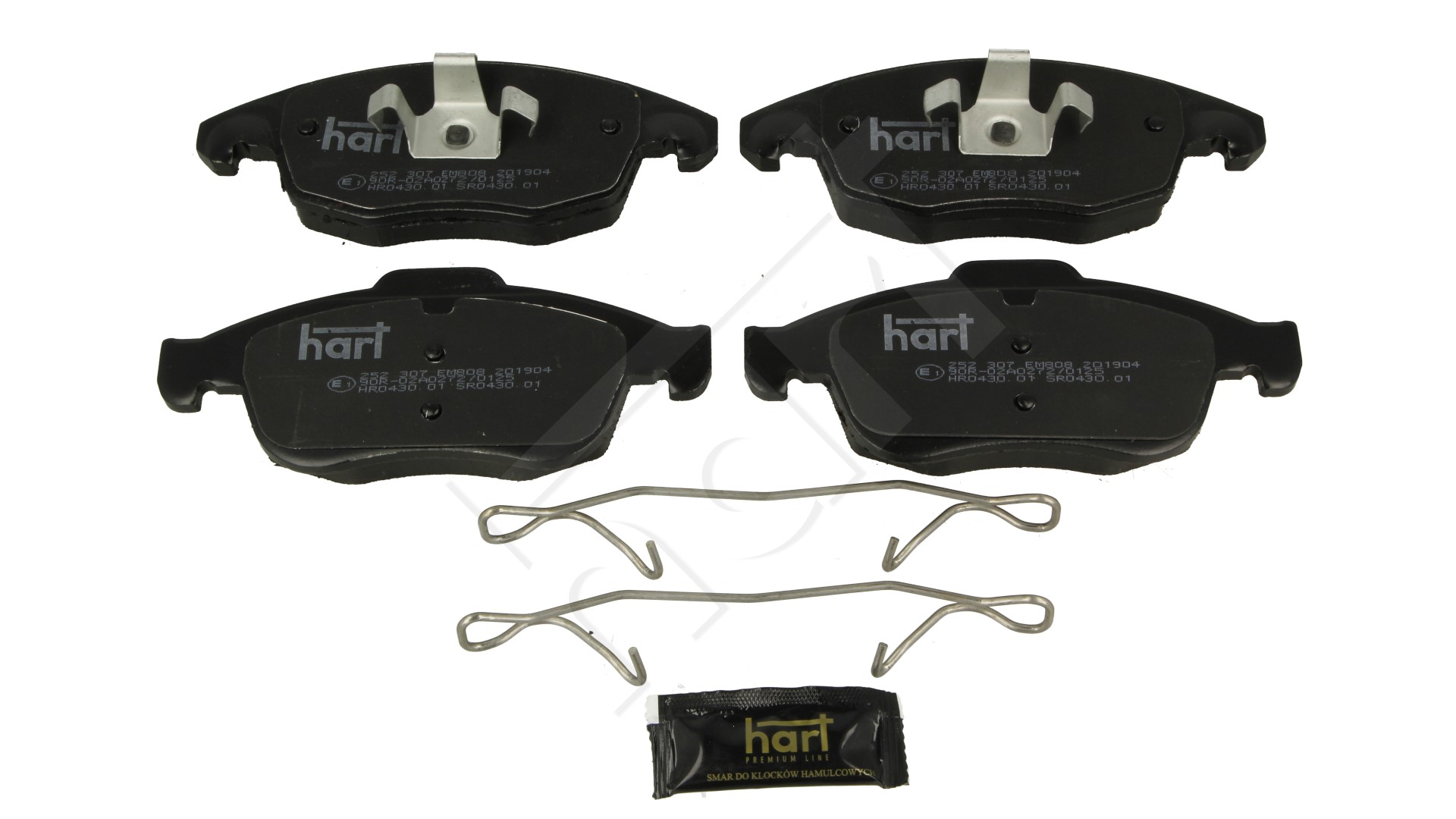 Klocki hamulcowe HART 252 307