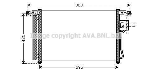 Skraplacz klimatyzacji AVA QUALITY COOLING HY5175D