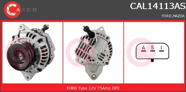 Alternator CASCO CAL14113AS