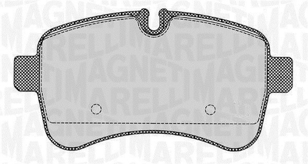 Klocki hamulcowe MAGNETI MARELLI 363916060284