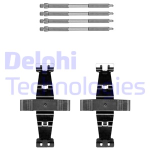 Zestaw akcesoriów montażowych  klocków hamulcowych DELPHI LX0693