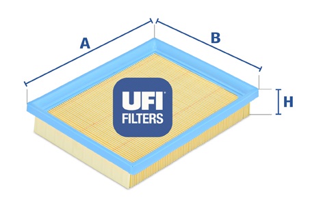 Filtr powietrza UFI 30.027.00