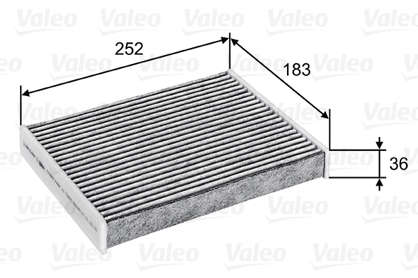 Filtr kabinowy VALEO 715802