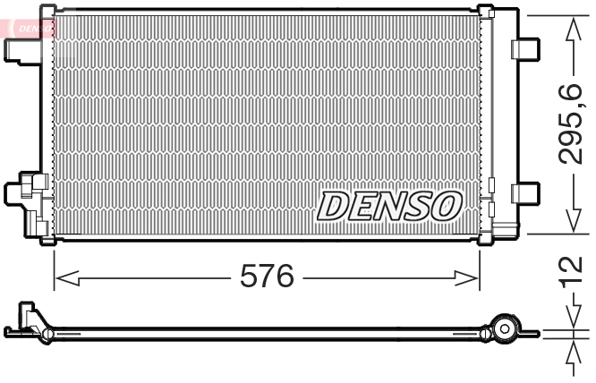 Skraplacz, klimatyzacja DENSO DCN32069