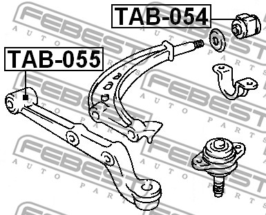 Tuleja wahacza FEBEST TAB-055