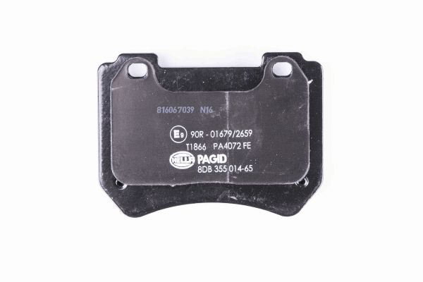 Klocki hamulcowe HELLA 8DB 355 014-651