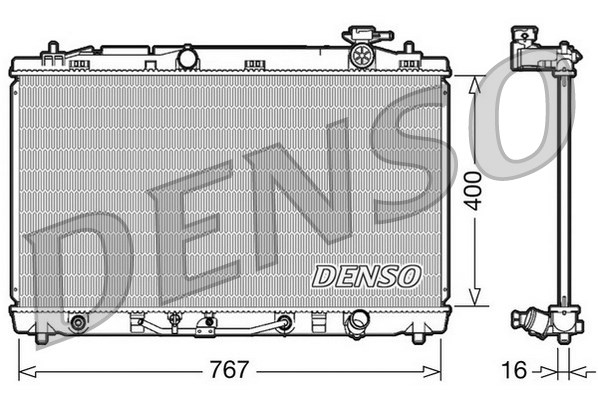 Chłodnica DENSO DRM50030