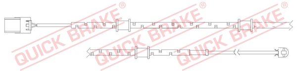 Czujnik zużycia klocków QUICK BRAKE WS 0314 A