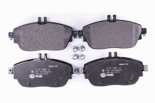 Klocki hamulcowe HELLA 8DB 355 019-721