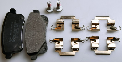 Klocki hamulcowe DENCKERMANN B111323
