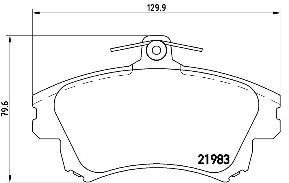 Klocki hamulcowe BREMBO P 86 017