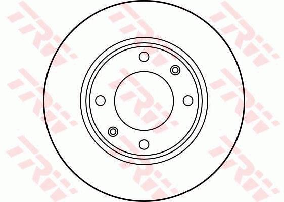 Tarcza hamulcowa TRW DF1221
